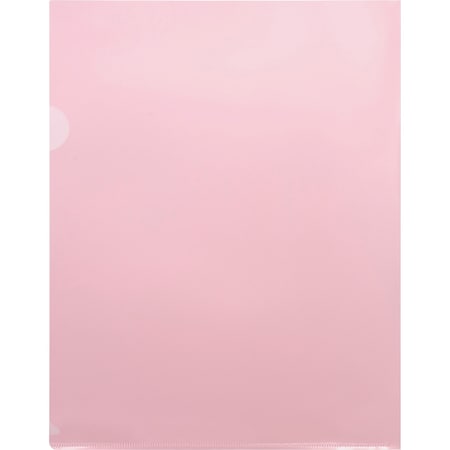 Business Source Transparent Poly File Holders Letter, PK10 00607